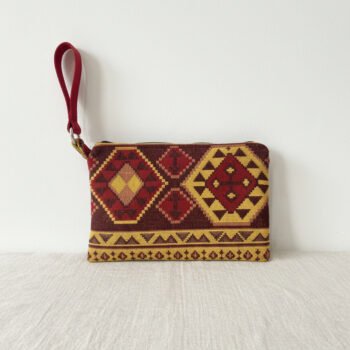 Wristlet woven Incas yellow