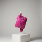 Backpack puff fucshia