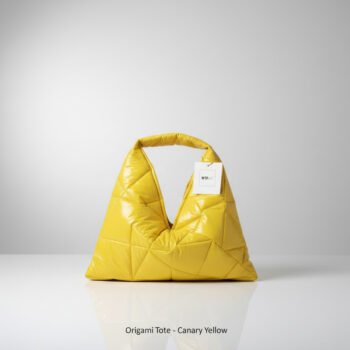 Origami Tote Yellow