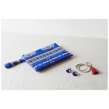 Wristlet woven Blue