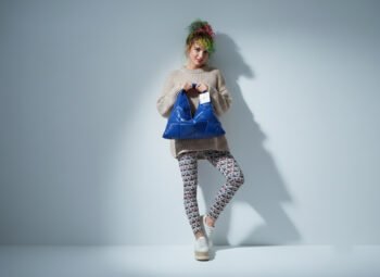 Mini Origami puff tote