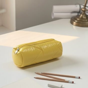 pencil puff yellow